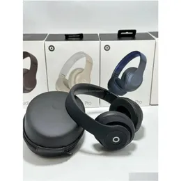 Headphones Earphones Wireless Studio Bluetooth Noise-Cancelling Magic Sound Recorder Pro Drop Delivery Electronics Dhiqg