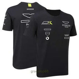 Новые мужские и женские футболки Formula One F1 Polo Одежда Top Team Driver с короткими рукавами Фанатский гоночный костюм Может быть Ax2d