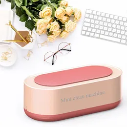 Cleaners Ultrasonic Cleaning Hine Portable Home Ring Cleaner Household Smart Jewelry Glasses Watch High Frequency Washing Accessories