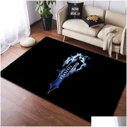 Carpets Trapstar London Bath Mat Door Rug Carpet Kitchen Cute Room Decor Gamer Welcome Children Doormat T221105 Drop Delivery Dhvd9