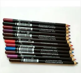 Crayon Eyeliner pour les yeux/lèvres, vente en gros, 72 pièces, livraison gratuite, nouveau crayon, couleur mixte, marron LL