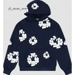 Designer Denims Hoodie Pronto Feito Mens Hoodies Moletons Denims Jaqueta Manga Longa Impressão Com Capuz Pulôver Denims Lágrimas Hoody Oversized Moda Hip Hop 9346