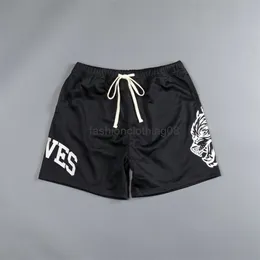 2024ss shorts masculinos darc esporte lobos respirável malha shorts homens secagem rápida roupas esportivas ginásio de fitness verão treino masculino corredores marca bottoms 230612