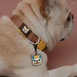 Dog Tag Cartoon Cat ID Pet personalizado e tags para colares acessórios de chaveiro