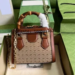 Tasarımcı Çanta Bambu Tote Çantalar Rhinestone Lüks Mini Çanta Zincir Çanta Elmaslar Crossbody Omuz Alışveriş Çantaları Çanta Klasik Square Cüzdan Kertenkesi GÜNLÜK DERİ