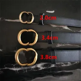 3 8CM 3 4CM 2 0CM Womens Belt Ceinture G buckle mens designer belts Leather Black Snake Big Gold Buckle Classic SIZE 95-120CM ethj273e