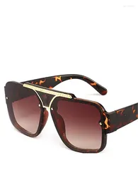 Солнцезащитные очки трендовые текстурированные для мужчин модные уникальные солнцезащитные очки с градиентными линзами 2024 летняя мужская уличная шикарная одежда