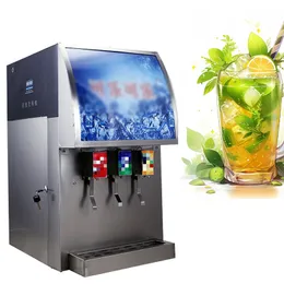 Post Mix Soda Fountain Beverage Dispenser Cola Making Machine With Bib Sirap System