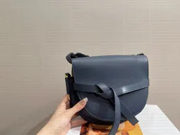 7A Oryginalna skórzana torba na siodło dla kobiet o dużej pojemności Przesuń w torbie Crossbody Luksusowe akcesoria w muszce