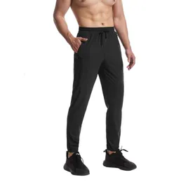 Мужские спортивные брюки, быстросохнущие, ультратонкие, свободного кроя, весенне-летние тренировочные леггинсы для бега, повседневные дизайнерские брюки mens43534