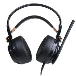 Headsets Somic G941 Active Noise Cancelling Gaming Headphone 7.1 Virtual Surround Sound USB Headset with Mic Led Light for PC Laptop J240123