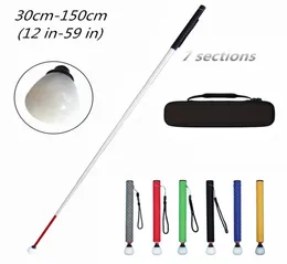 Aluminum Telescopic Blind Cane with Rolling Tip 30cm150cm 12 inch59 inch with 2 Tips 2102267664041