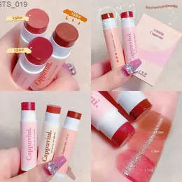 Lip Gloss Jelly Getönter Lippenbalsam, feuchtigkeitsspendend, farbige Lippenflecken, feuchtigkeitsspendend, wasserfester Lippenstift, Glanzbasis, Pumpler Lip Care Primer Cream Set