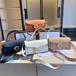 Kobiety luksurys torebka torebka sacoche torba biała crossbody torba torba skórzana bagietka wytłaczana torba lustra