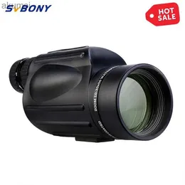 Telescopi SVBONY Monocoli SV49 13/10-30X50 Telescopio Binocolo potente professionale Cannocchiale per turismo Campeggio Regali per adolescenti YQ240124