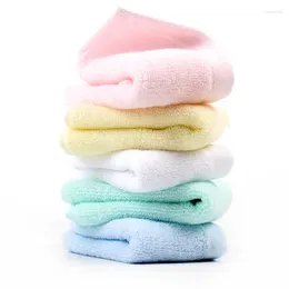 Asciugamano 1 pezzo 20x20 cm cotone tinta unita morbido assorbente bagno di casa bambini bambini bambino piccolo viso quadrato