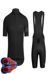 Equipe de ciclismo manga curta camisa bib shorts define uniforme mtb ropa ciclismo dos homens maillot culotte 9d gel pad bicicleta outfit218498716