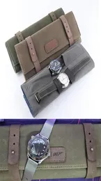 FIT 007 Limited Edition Master 300M NTTD NO TIME TO DIE WATCH CANVAS CANVAS LEATHY CASE CASE WATCH CASES MEN OROGOLIO WATTSES MO2217335