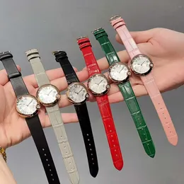 Orologio svizzero al quarzo con palloncino bianco, nuovo orologio al quarzo svizzero con precisione in acciaio, specchio in zaffiro, stile classico, display da donna in vera pelle, nastro di seta