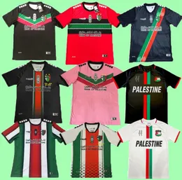 23 24 bastante top homens Palestina camisa adulto camisa de futebol 2023 2024 S - XXL fãs brancos camisas de futebol preto guerra justiça jogo uniforme de futebol