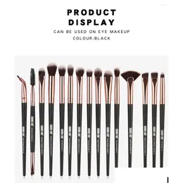 Makeup Brushes Syntetiska borstar Eye Shadow Brush Långvariga verktyg Eyelash Lätt att använda Soft Essentials Drop Delivery Health Beauty OT0XP