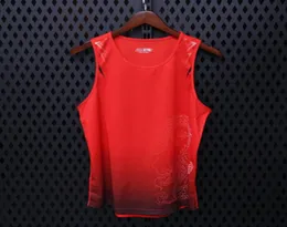 J034 Running Wear Jerseys Gym Sleeveless Track and field Shirt marathon Slim Tank Sport Vest T8049089