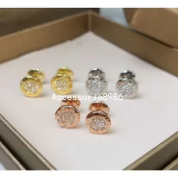 Vários brincos vintage de luxo 925 prata designer brinco letras jóias mulheres 18k banhado diamante presentes de casamento dos namorados lili