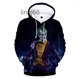 Men's Hoodies Sweatshirts Haha Clown 3d Printed Sweatshirt Men and Women Hip-hop Funny Spring Autumn Fashion Street Style Pullover Couplesze6l5czi HEX3