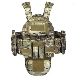 사냥 재킷 Yakeda Quick Release Molle 전투 야외 용품 MC Camo Plater Carrier OCP Chaleco Tactico Tactical Vest