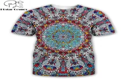 Mode Trippy T-shirt Glow in The Dark 3D Psychedelic Gedruckt Männer Frauen Kurze Ärmel Sommer Streetwear Casual T-shirt 2106299703464