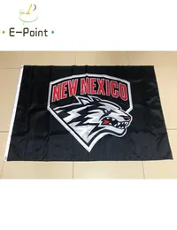 New Mexico Lobos Bayrak 3*5ft (90cm*150cm) Polyester Bayrak Banner Dekorasyon Uçan Ev Bahçe Bayrağı Festival Hediyeleri8485902