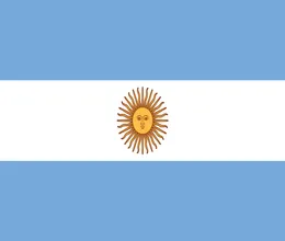 3x5fts 90x150cm Argentina Flag Polyester Banner för inomhus utomhusdekoration direkt fabrik hela3993904
