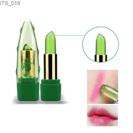 Lucidalabbra Nuovo Batom 99% ALOE VERA Cambiamento di temperatura naturale Gelatina di colore Rossetto Idratante a lunga durata Nutriente Lip tBalm Trucco