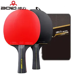 Boli Professional 56 Star Table Tennis Gracktensible 2 PCS Ping Pong Paddle مع مرونة دقيقة 240122