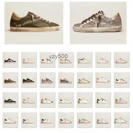 Golden Goose Deluxe Brand GGDB Вы Altın Kazlar 2023 Moda Sepet Ayakkabı Yıldız Spor Ayakkabı Beyaz Sıkıntılı Kirli Tasarımcı Superstar Erkekler ve Kadınlar Günlük EQ04