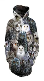 New Fashion Harajuku Style Casual 3D Printing Hoodies Owl Men Women Autumn and Winter Sweatshirt Hoodies Coats BW01742182991