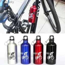Bottiglie d'acqua Gabbie Bottiglia d'acqua da ciclismo 750ML MTB Bottiglie d'acqua per bici da strada con fibbia Corsa da arrampicata Sport Bollitore in alluminio Accessori per bicicletteL240124