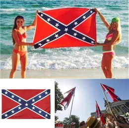 3x5 футов двухсторонний печатный флаг Конфедерации, боевые Южные флаги США, флаг гражданской войны для армии Северной Вирджинии 90x150c7294151