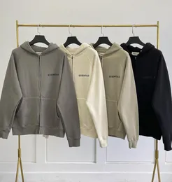 Fw21 новая толстовка с капюшоном на молнии Jerry Lorenzo модный бренд 100 хлопок с принтом букв хип-хоп свободная толстовка унисекс большого размера9610034