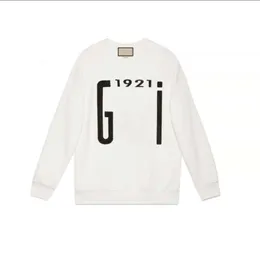 Moda Men Hoodie Designer Sweater Erkek Kadınlar Düz Renk Basit Büyük Mektup Baskı Grafik Sweatshirt Sıradan Gevşek Yuvarlak Boyun Yastıklı Sıcak Uzun Kollu T Shirt
