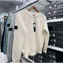 Męskie bluzy bluzy swetry męskie designerka Załoga Załoga Długie sleve pullover bluza z kapturem para odzieży jesień i wiosenne ciepłe kamienie 25