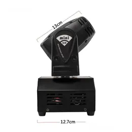 Movendo a cabeça luzes shehds mini led 10w feixe de luz alta potência 10watt quad estroboscópio forte para festa disco dj ll gota entrega ligh dh7ym