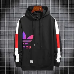 Erkek Hoodies Sweatshirts Kırık kış kıyafeti Peluş Hong Kong tarzı gevşek montaj kapüşonlu çok yönlü erkek ceket T240129