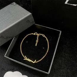 Ysl Luxury Designer Ysls Handbag Jewelry Pendant Necklaces Wedding Party Bracelets Jewellery Chain Brand Women Ornaments Gold Necklace Yslss Bp 731