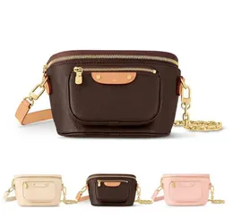 Hochwertige M82335 Mini Bumbag Designer Taillentaschen Bumbag Handtasche Gürteltasche Geldbörse Hobo Satchel Abendtasche Cross Body Chain CasualDHgate Taschen