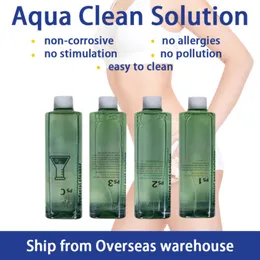 Zubehör Teile Großhandel Mikro-Dermabrasion Peeling-Lösung 4 Flaschen 500 ml pro Flasche Hautpflege-Flüssigkeit Spa-Anwendung523
