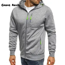 Herren-Mantel mit Reißverschluss und Kapuze, Sweatshirt, Herrenpullover und Hoodies, lässig, mit einfarbigem Kapuzenpullover, warmer Kapuze, S4XL 240119