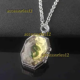 Collane con ciondolo 2024 Horcrux Medaglione Collane di serpente Horcrux di Voldemort Aquila Piuma Angelo Ala Collana con ciondolo Gioielli Designer Gioielli Collane Regalo