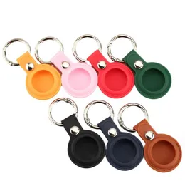 Airtag Case -keychain ceychain air tag tracker case stracker مع حلقة مفتاح حلقة لحفاد Apple Airtags