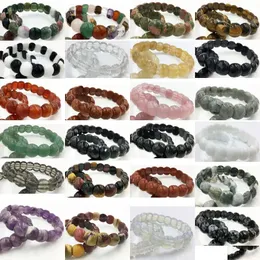 Armbänder Facettierter Jaspis, Tigerauge, Labradorit, Goldstein, Kristall, Karneol, Aventurin, blauer Sand, Unakitperlen, elastisches Armband WFH468